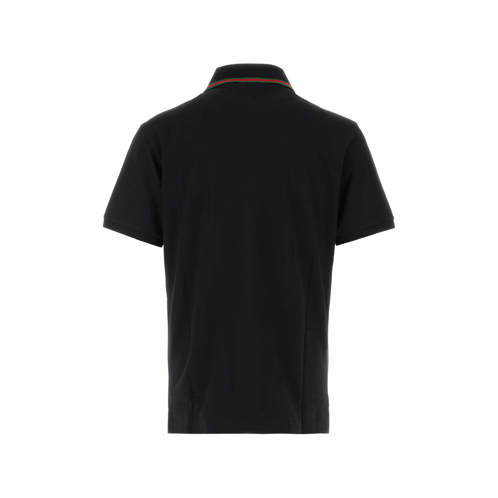 Gucci Black Polo Shirts Men