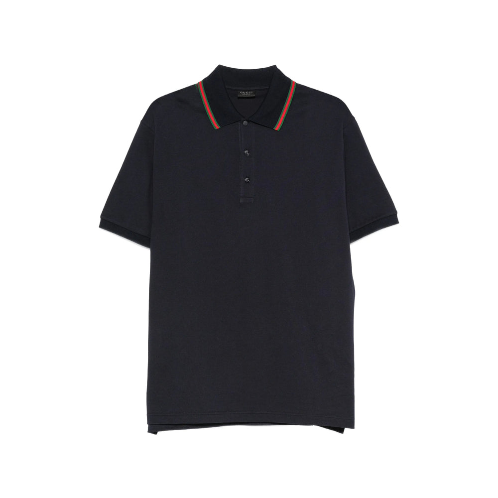 Gucci Blue Polo Shirts Men
