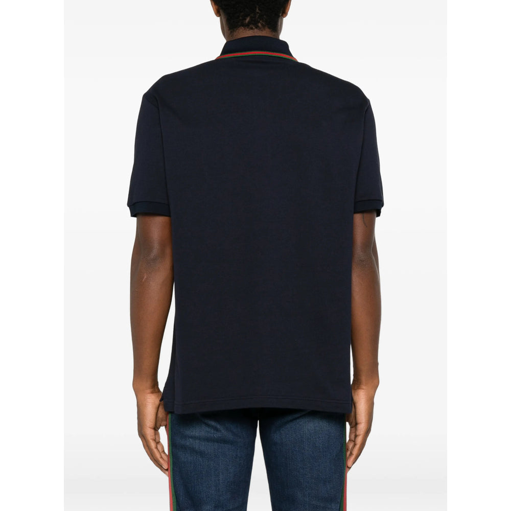 Gucci Blue Polo Shirts Men