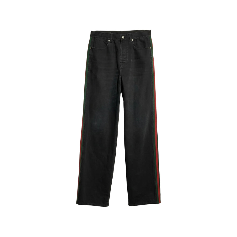 Gucci Black Denim - Regular & Straight-Leg Jeans Men