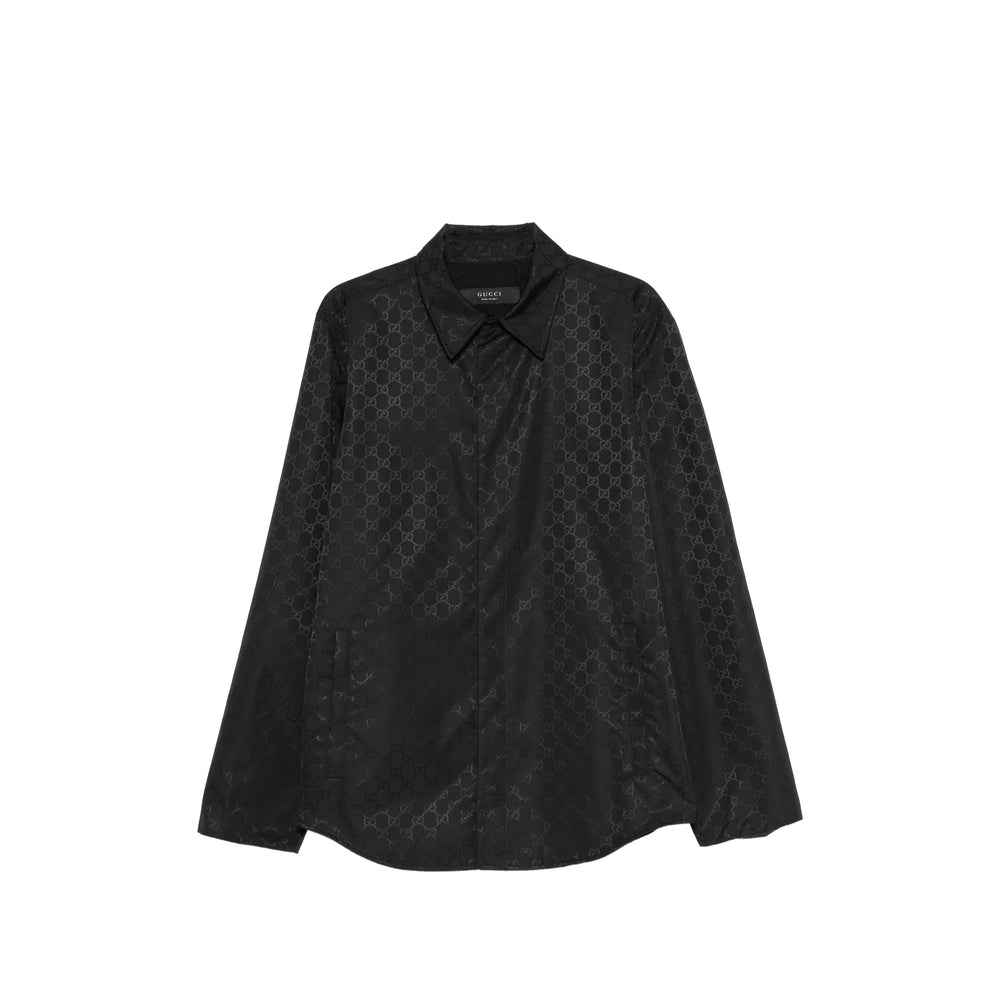 Gucci Black Jackets - Shirt Jackets Men