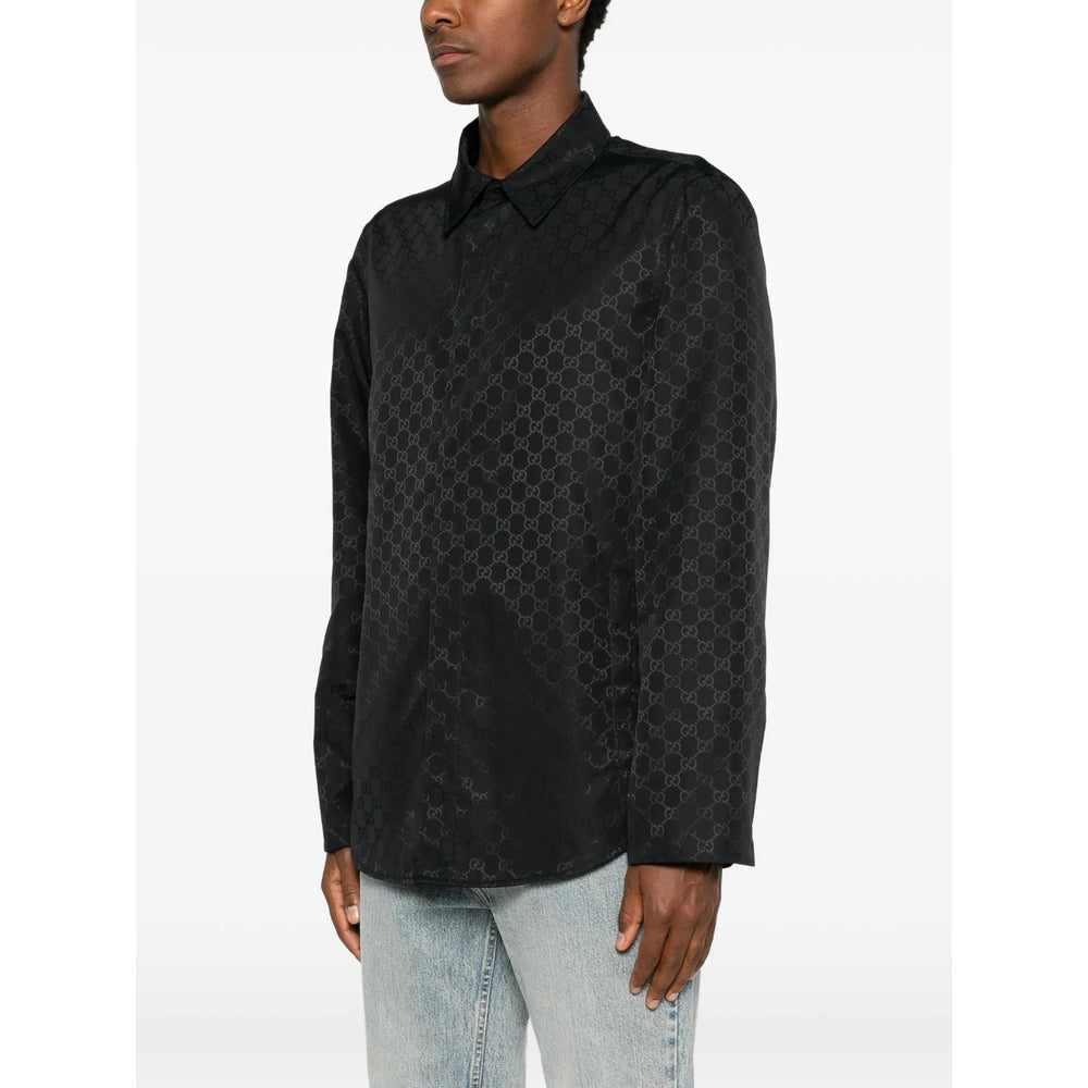 Gucci Black Jackets - Shirt Jackets Men