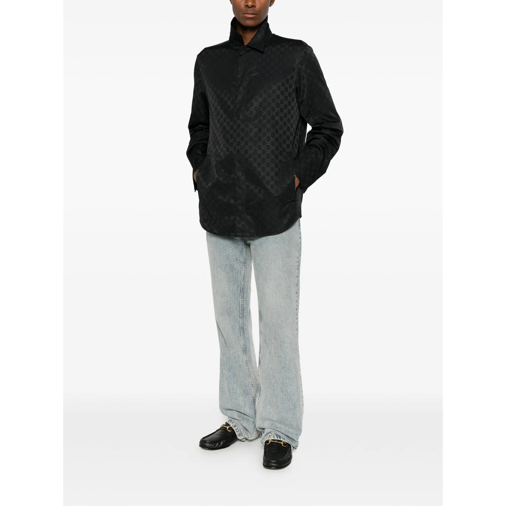 Gucci Black Jackets - Shirt Jackets Men