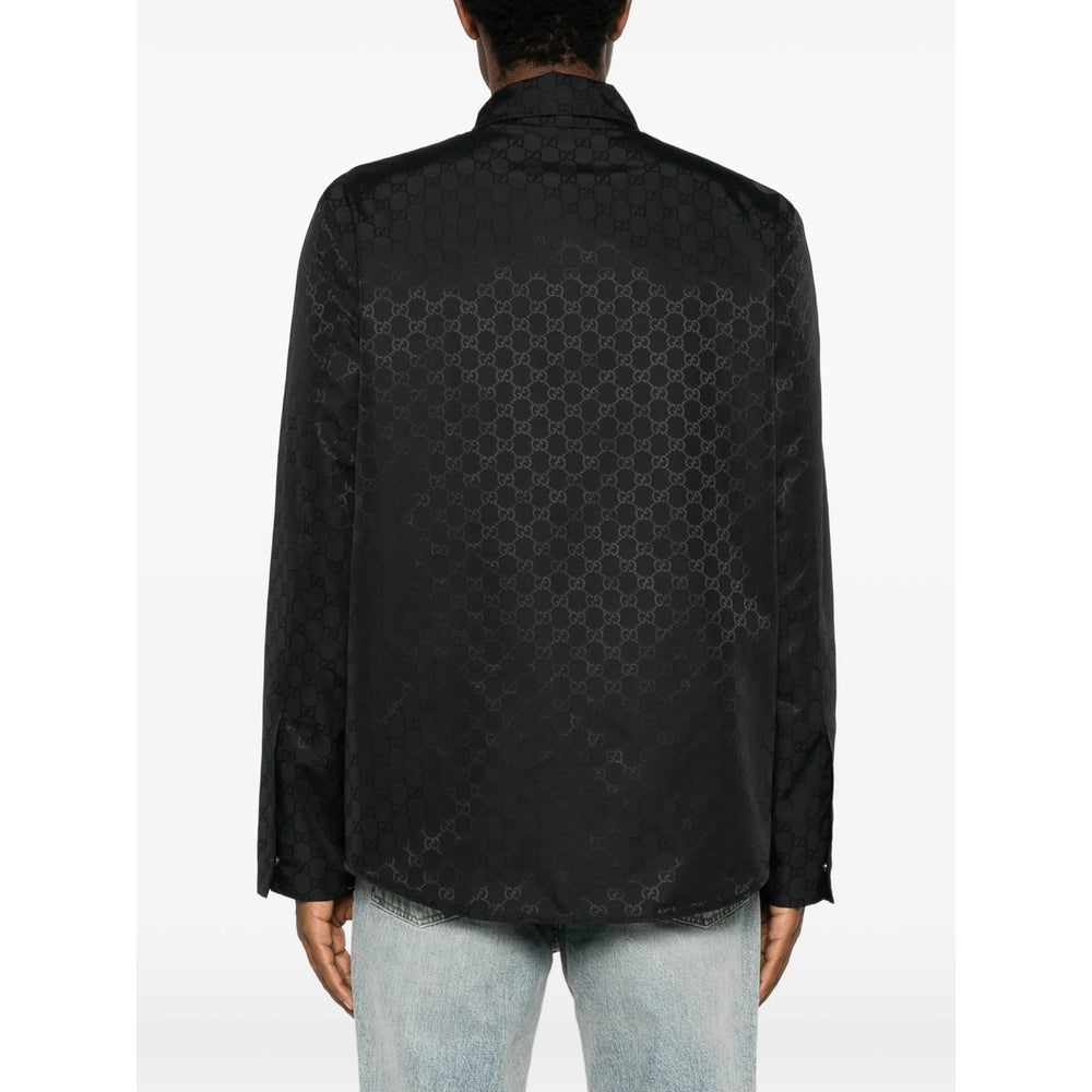 Gucci Black Jackets - Shirt Jackets Men