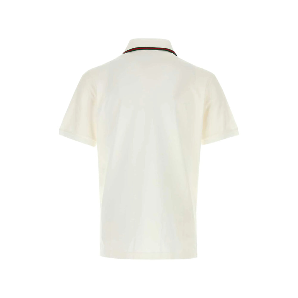 Gucci White Polo Shirts Men