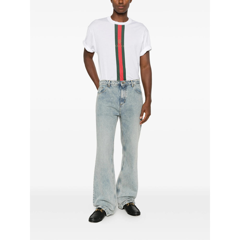 Gucci White T-Shirts & Vests - T-Shirts Men
