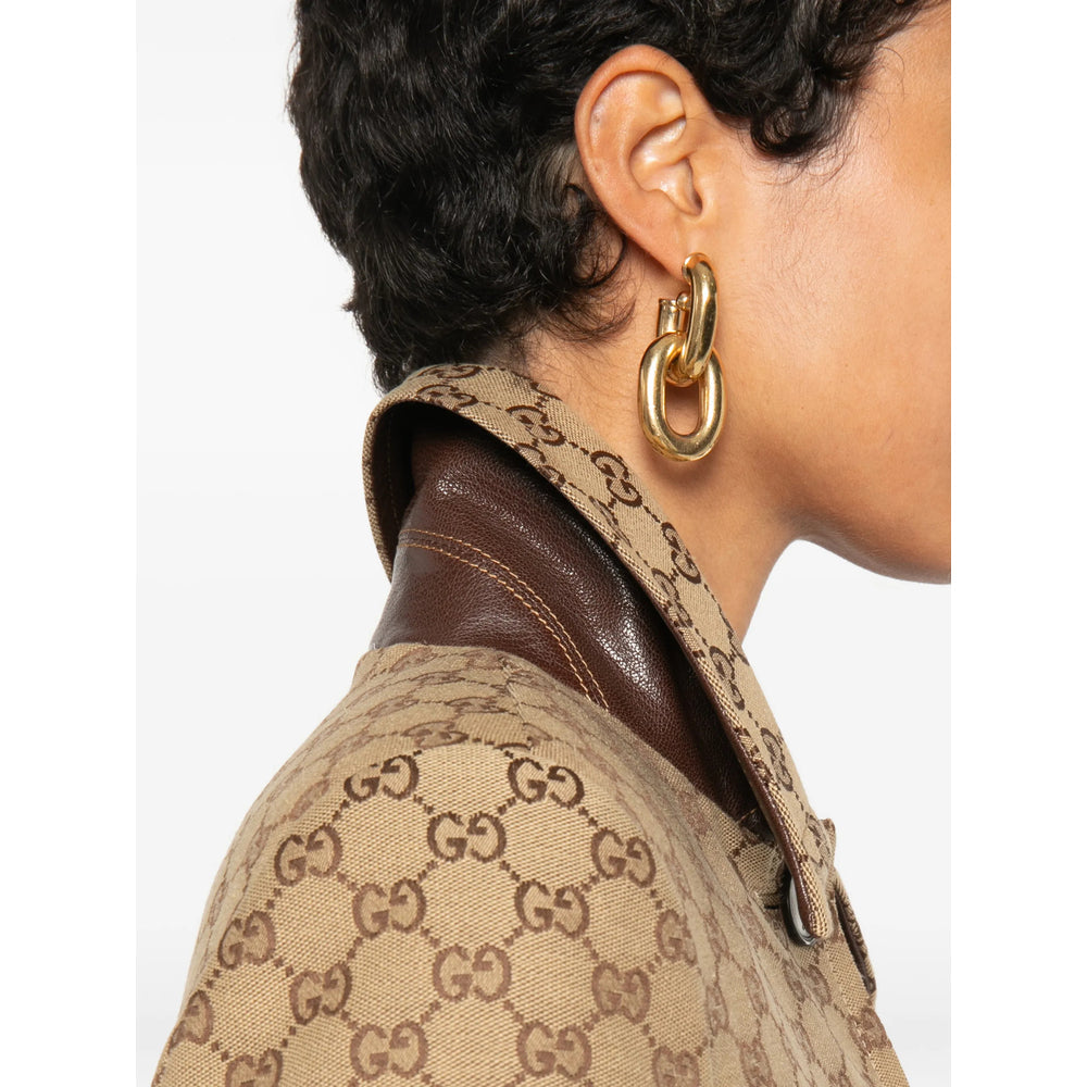 Gucci Neutrals Coats - Single Breasted Coats Women