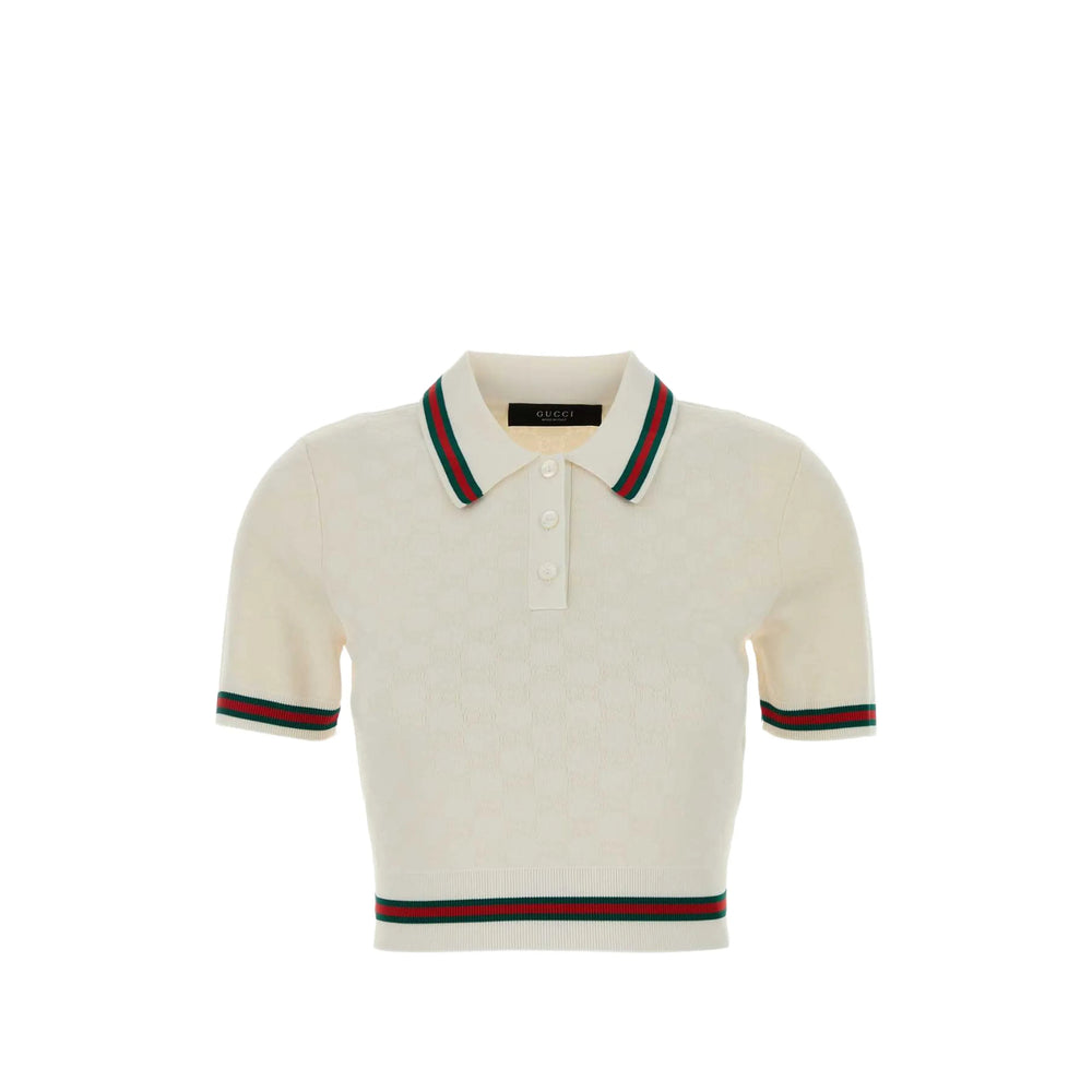 Gucci White Tops - Polo Tops Women