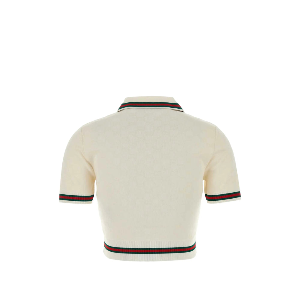 Gucci White Tops - Polo Tops Women