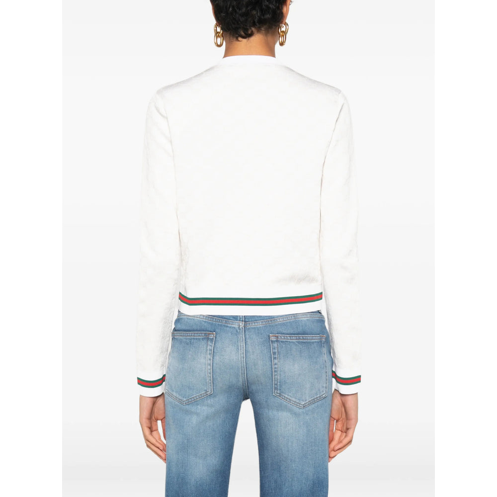 Gucci White Knitwear - Cardigans Women