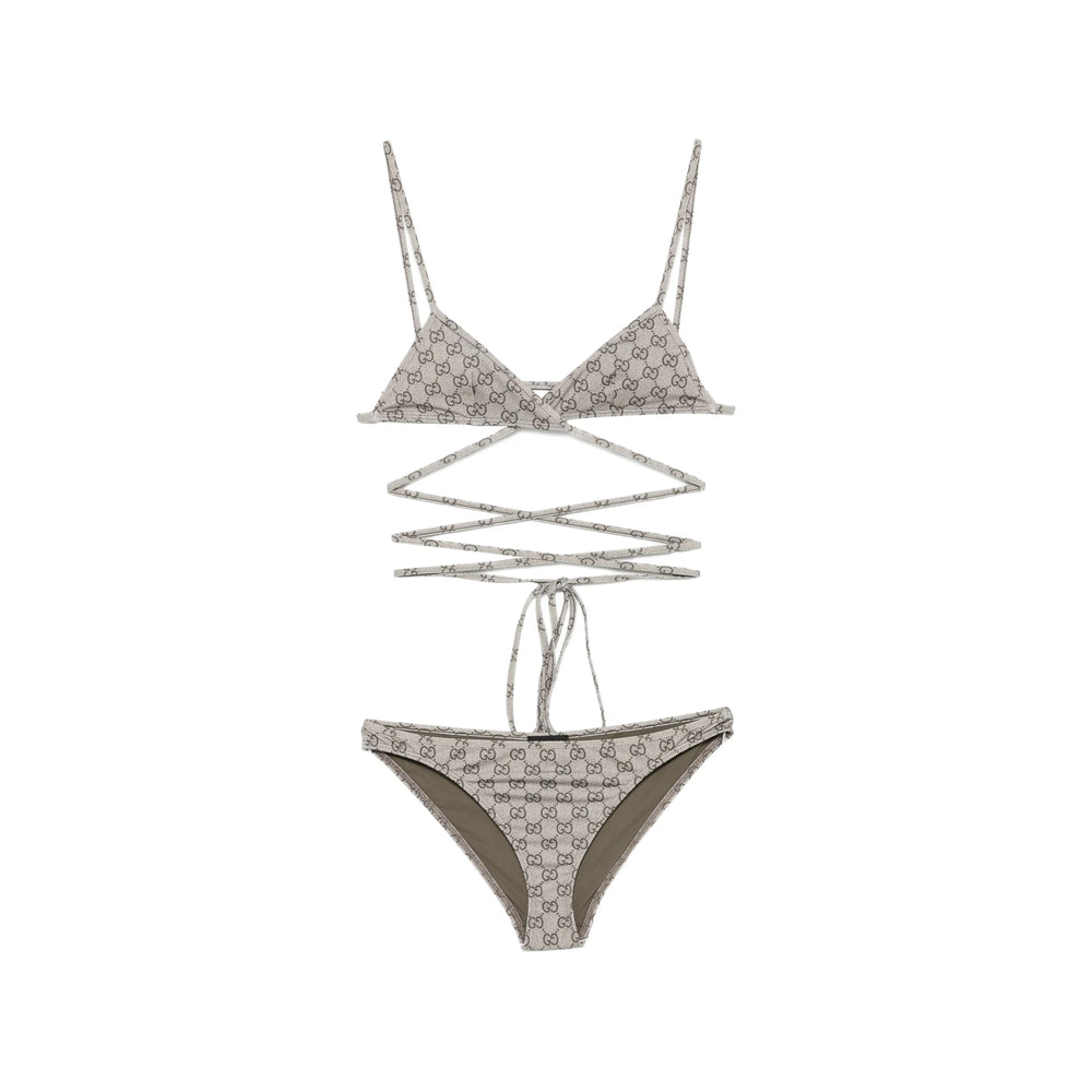 Gucci Neutrals Beachwear - Bikinis Women