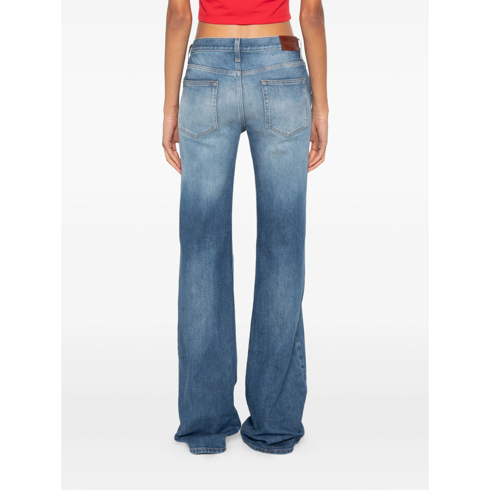 Gucci Blue Denim - Flared Jeans Women