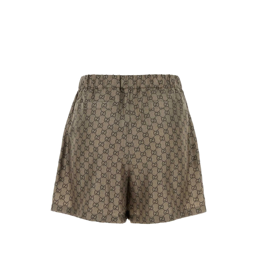 Gucci Brown Shorts - Mini Shorts Women