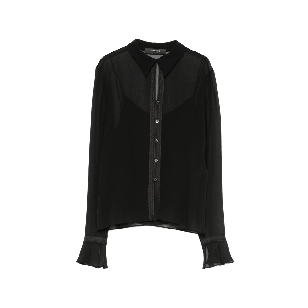 Gucci Black Tops - Blouses Women