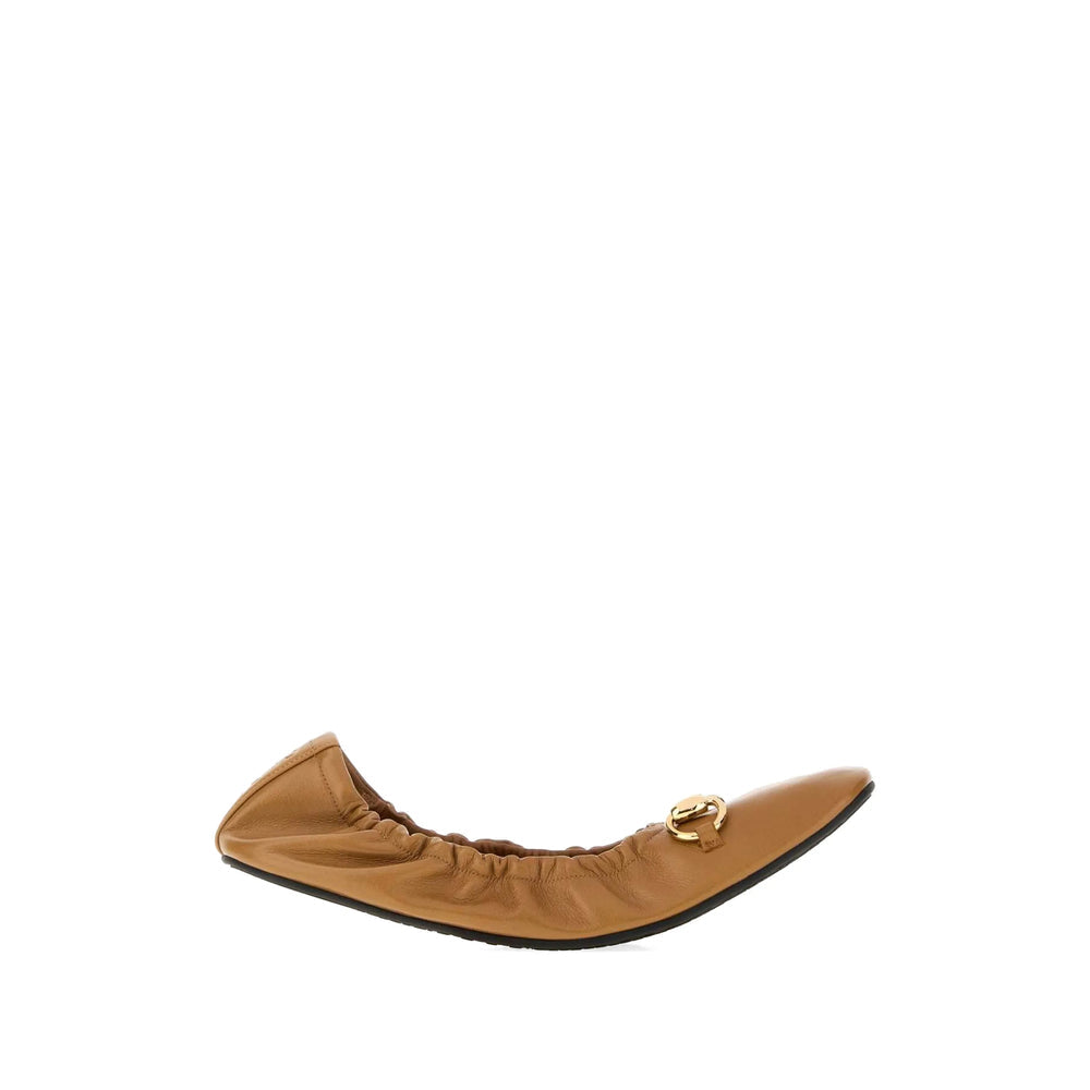 Gucci Brown Ballet Flats Women
