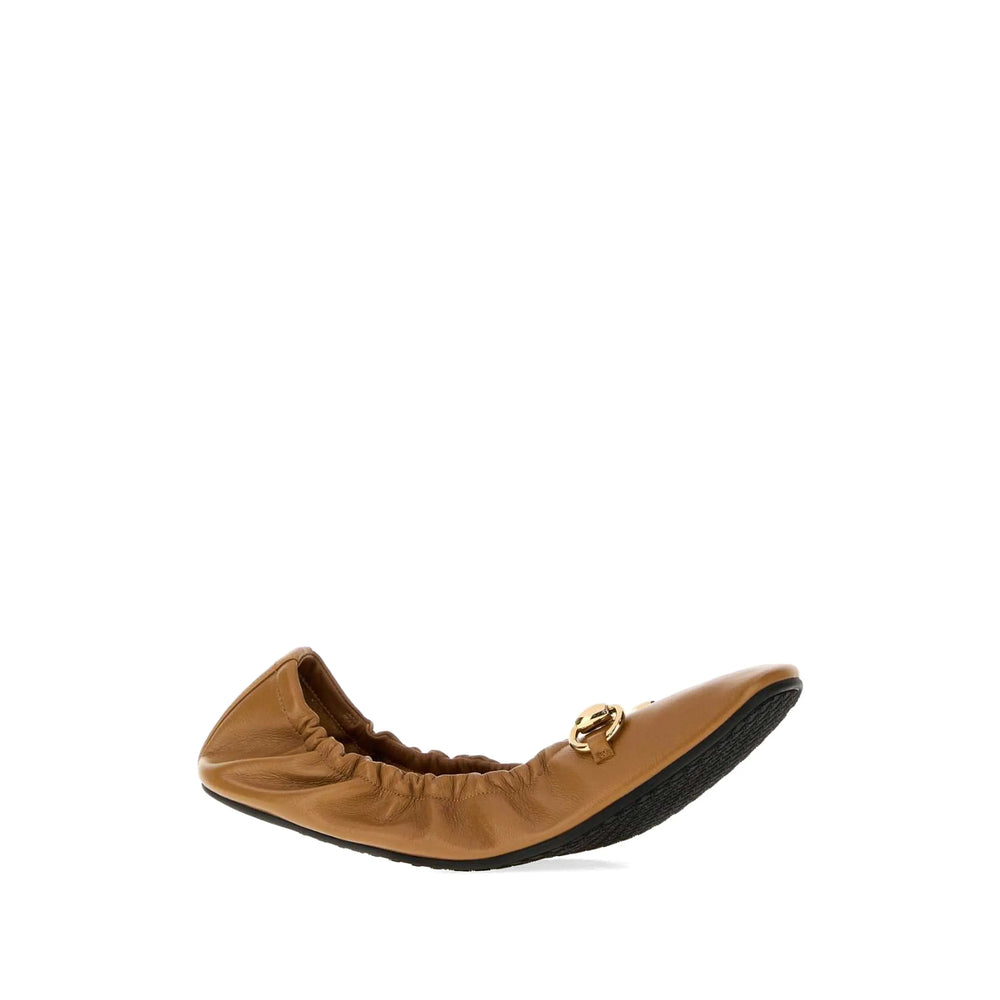 Gucci Brown Ballet Flats Women