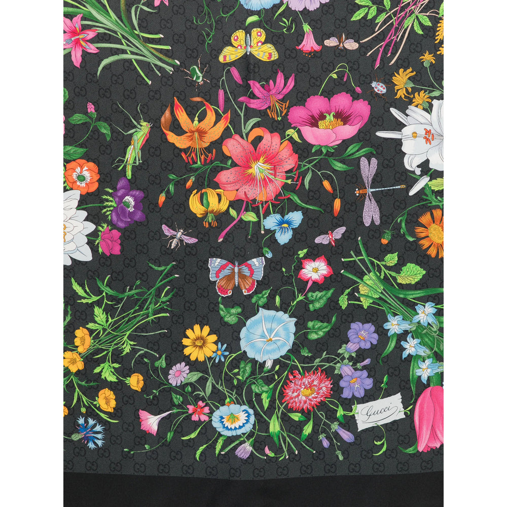 Gucci Black Scarves Women
