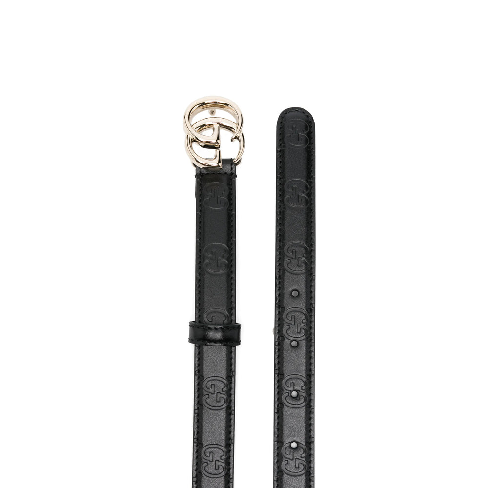 Gucci Black Belts Women