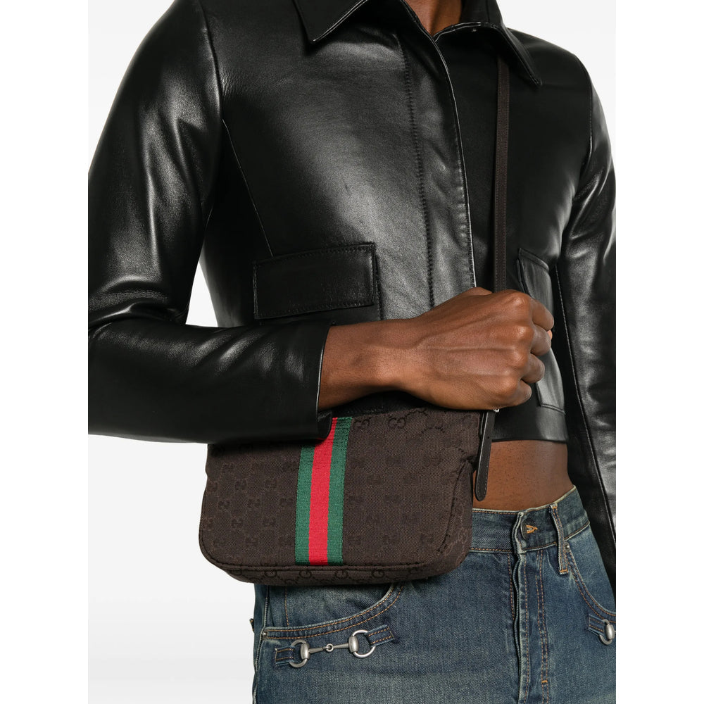 Gucci Brown Shoulder Bags Men