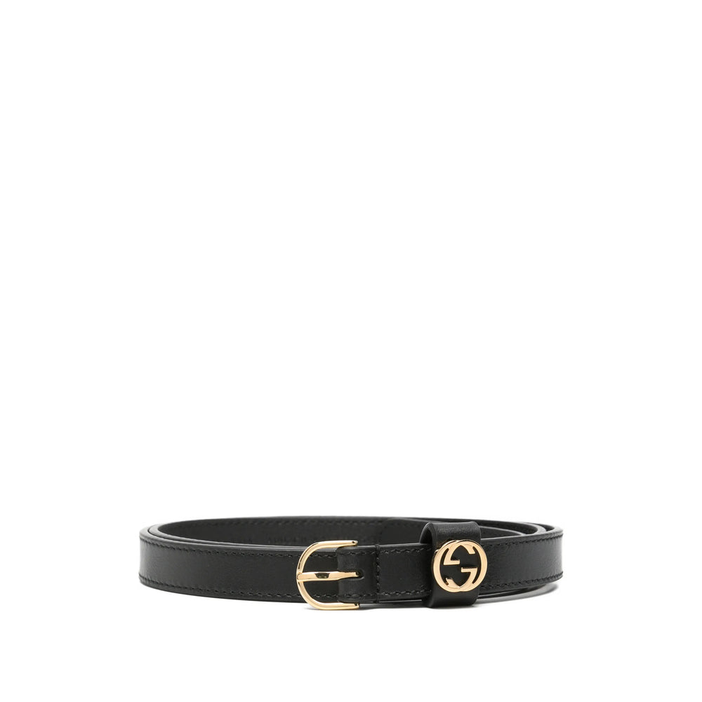 Gucci Black Belts Women