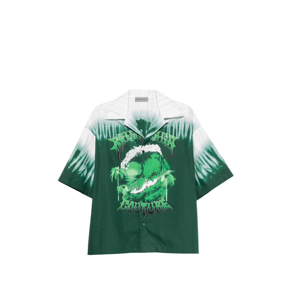 Balenciaga Green Shirts Men