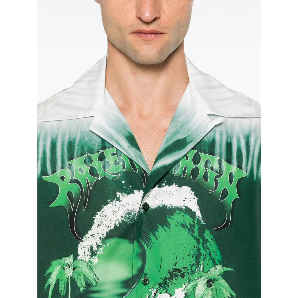 Balenciaga Green Shirts Men