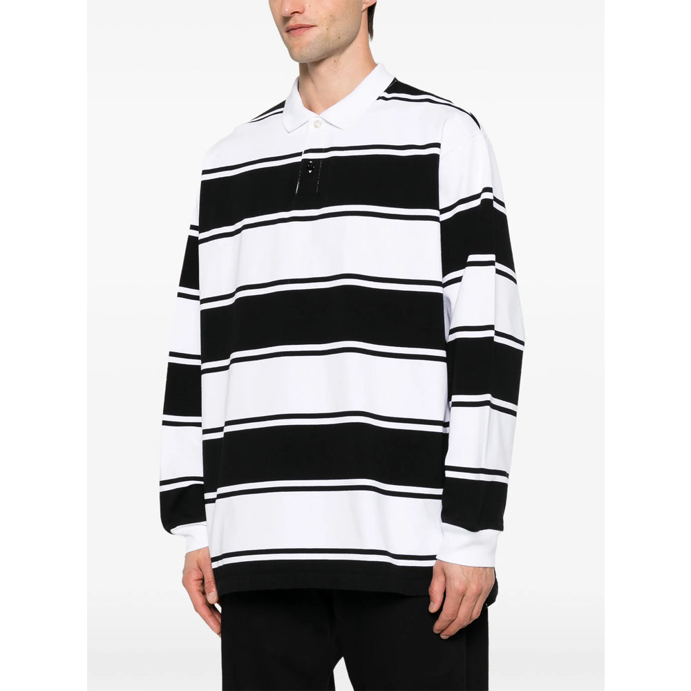Balenciaga White Polo Shirts Men