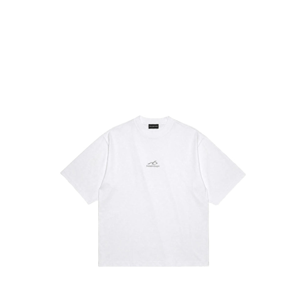 Balenciaga White T-Shirts & Vests - T-Shirts Men
