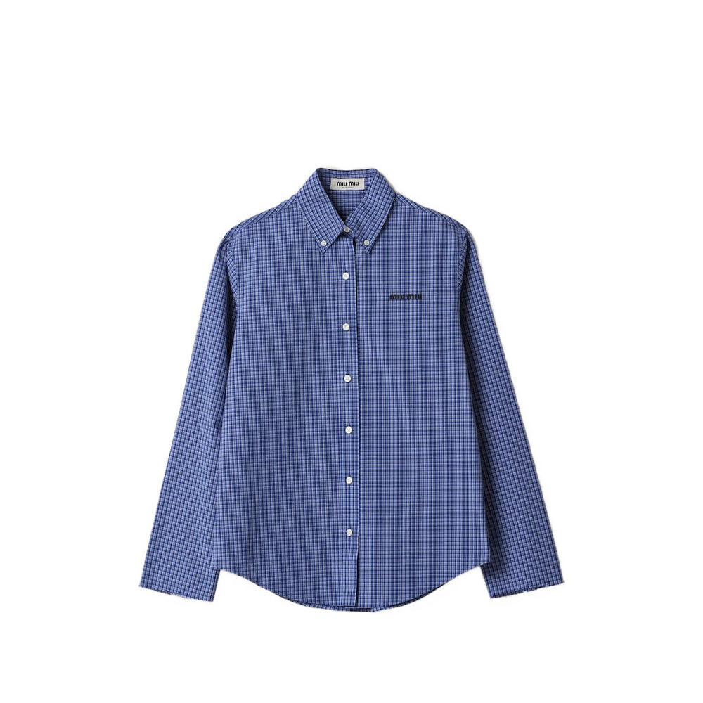 Miu Miu Blue Tops - Shirts Women
