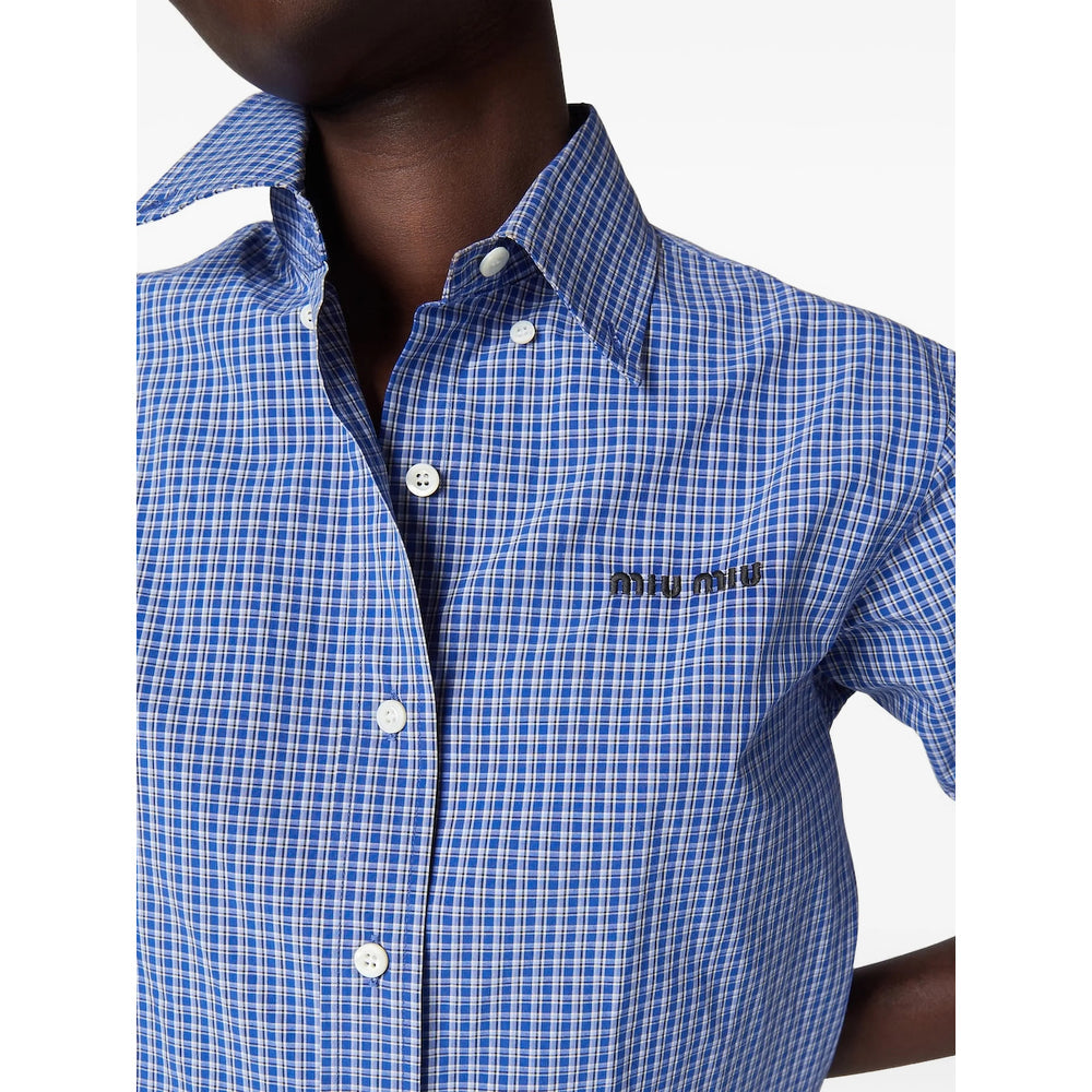 Miu Miu Blue Tops - Shirts Women