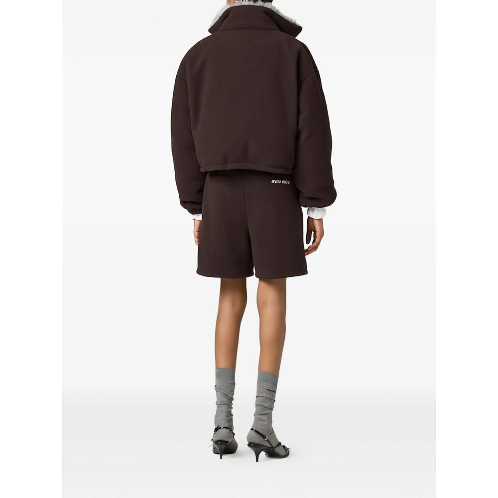 Miu Miu Brown Jackets - Cropped Jackets Women