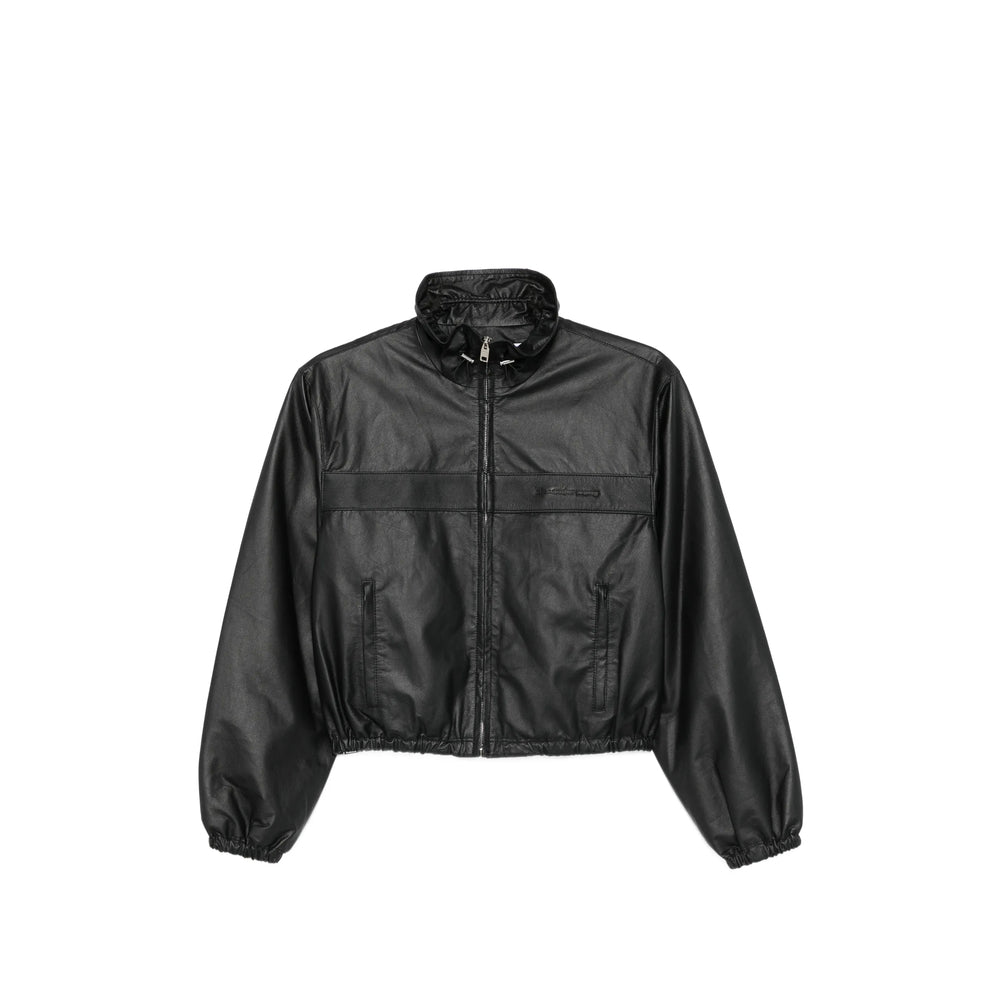Alexander Wang Black Jackets - Leather Jackets Women