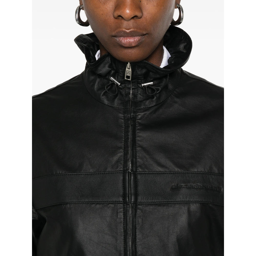 Alexander Wang Black Jackets - Leather Jackets Women