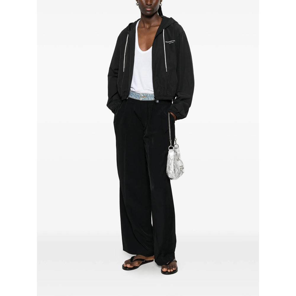 Alexander Wang Black Trousers - Palazzo Pants Women
