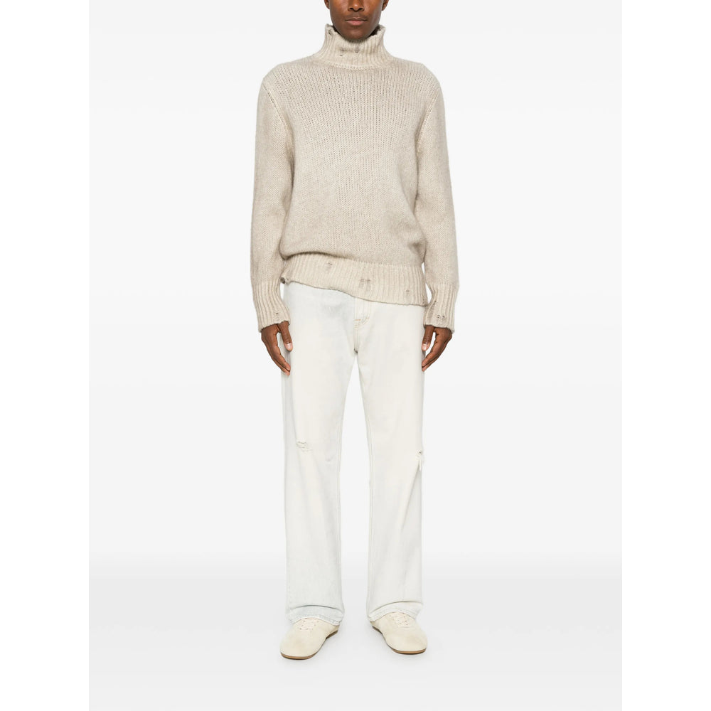 Avant Toi Neutrals Sweaters & Knitwear - Jumpers Men