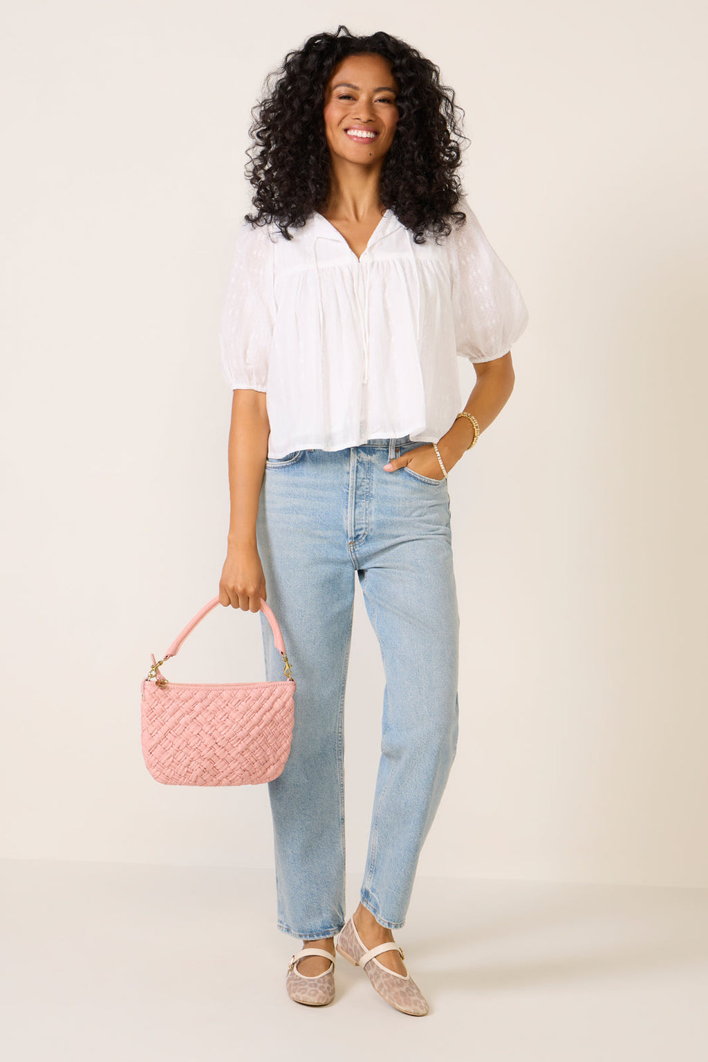 Women's Puff Isla Top