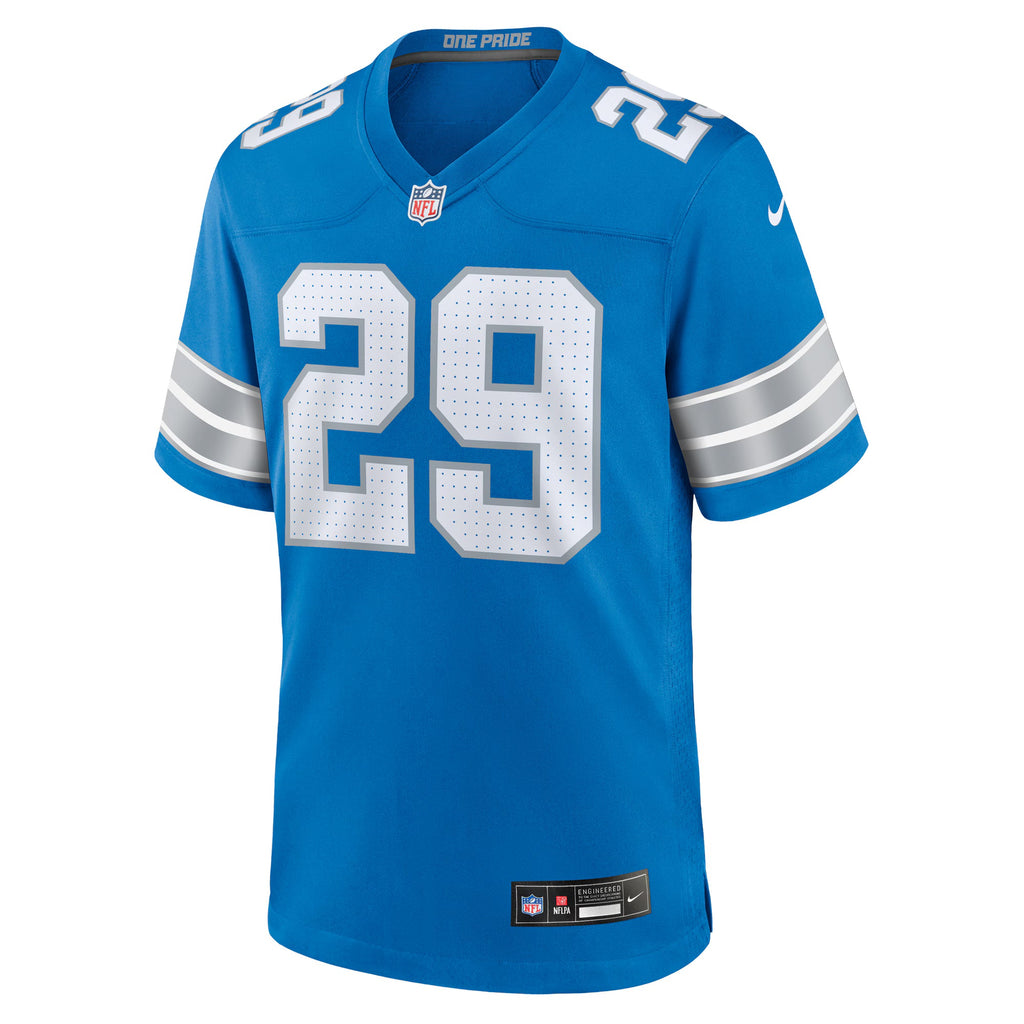 Detroit Lions Avonte Maddox Blue Team Game Jersey