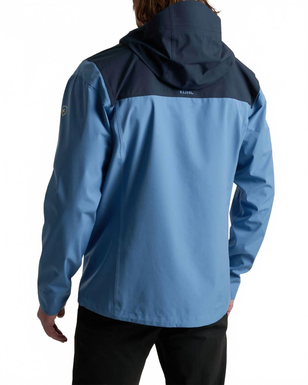 Men's Stretch Voyager Waterproof Jacket In Raven