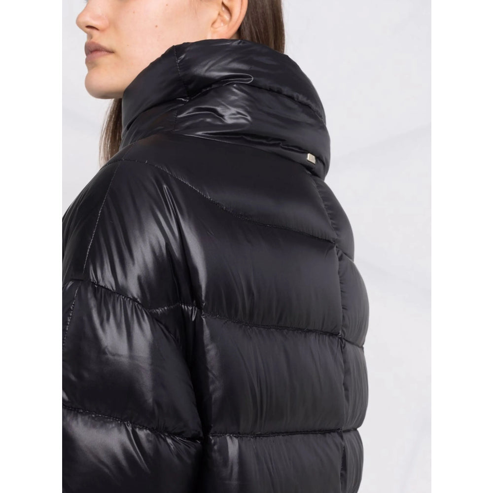Herno Black Coats - Single Breasted Coats Women