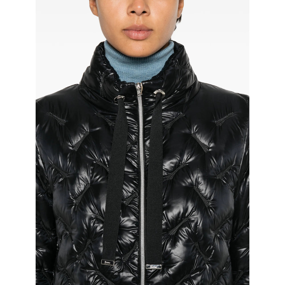 Herno Black Coats - Single Breasted Coats Women