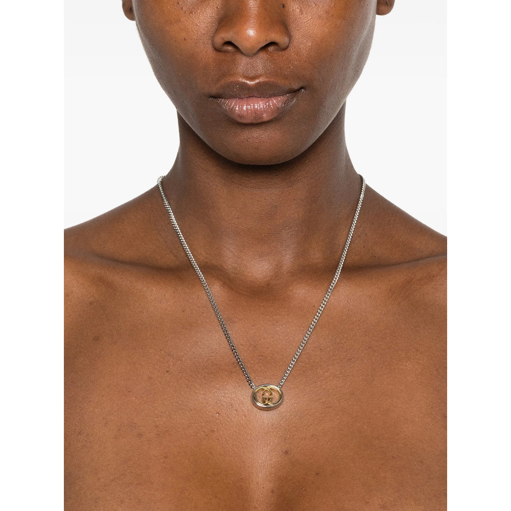 Gucci Silver Necklaces Women