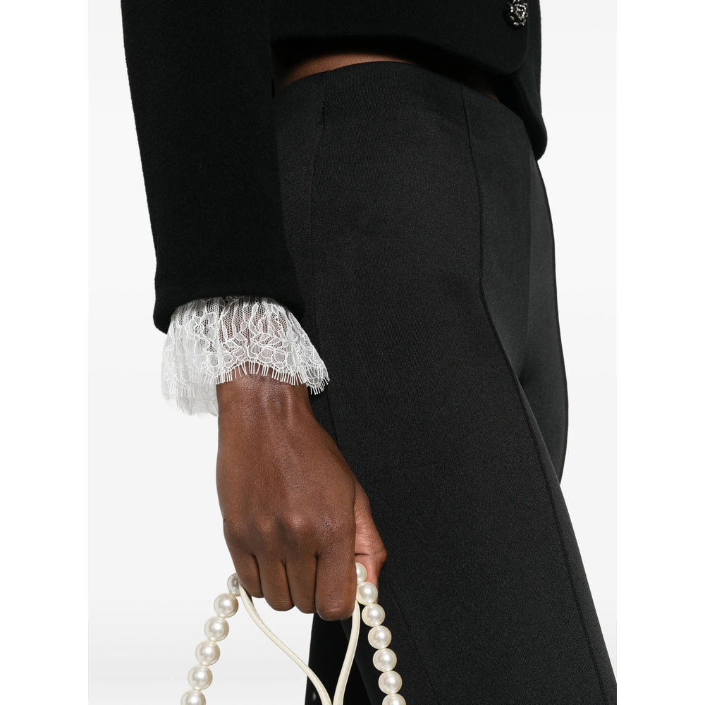 Self-Portrait Black Jackets - Cropped Jackets Women