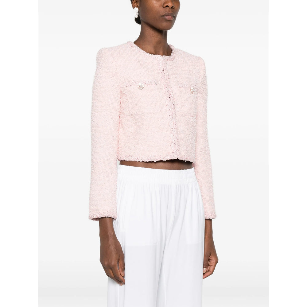Self-Portrait Pink Jackets - Tweed Jackets Women