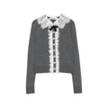 Self-Portrait Grey Knitwear - Cardigans Women