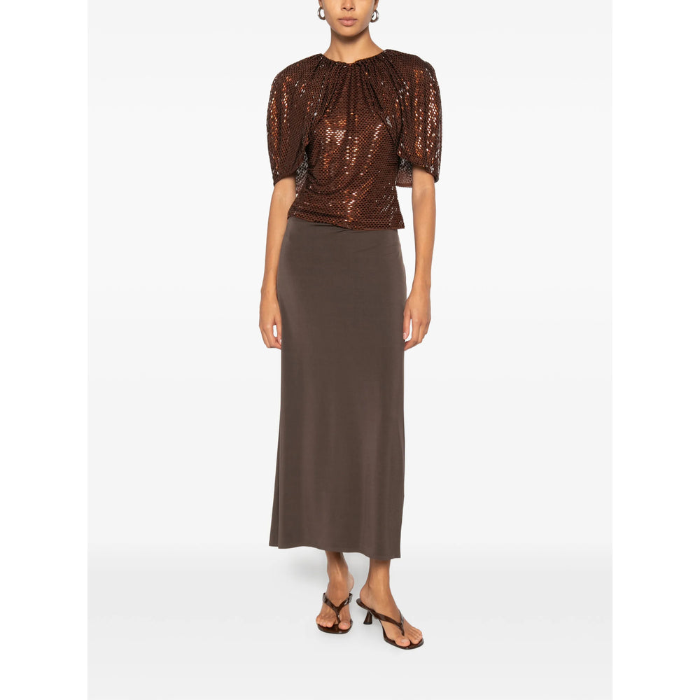 Self-Portrait Brown Tops - Blouses Women