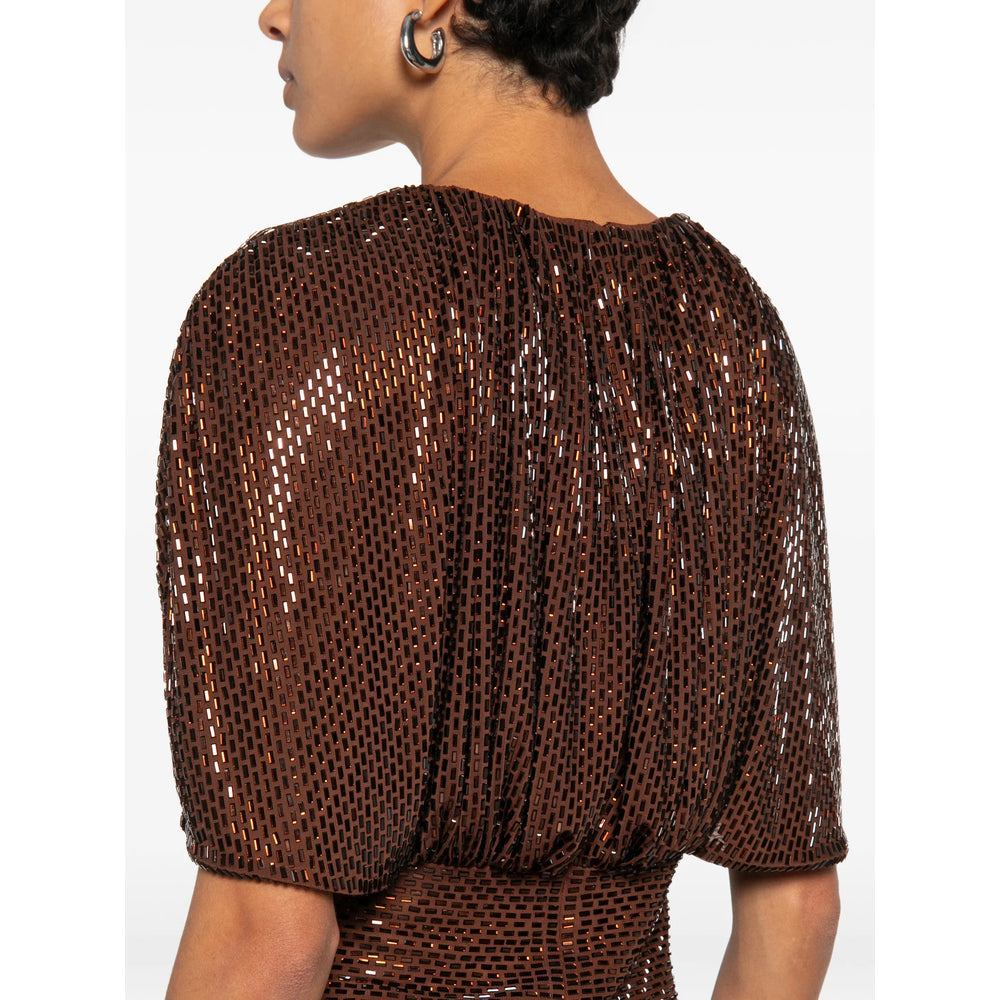 Self-Portrait Brown Tops - Blouses Women