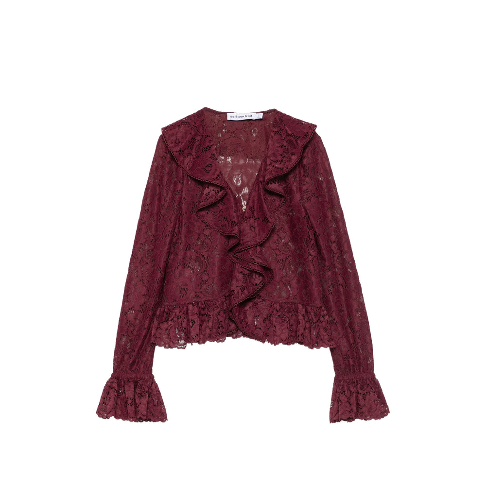 Self-Portrait Red Tops - Blouses Women