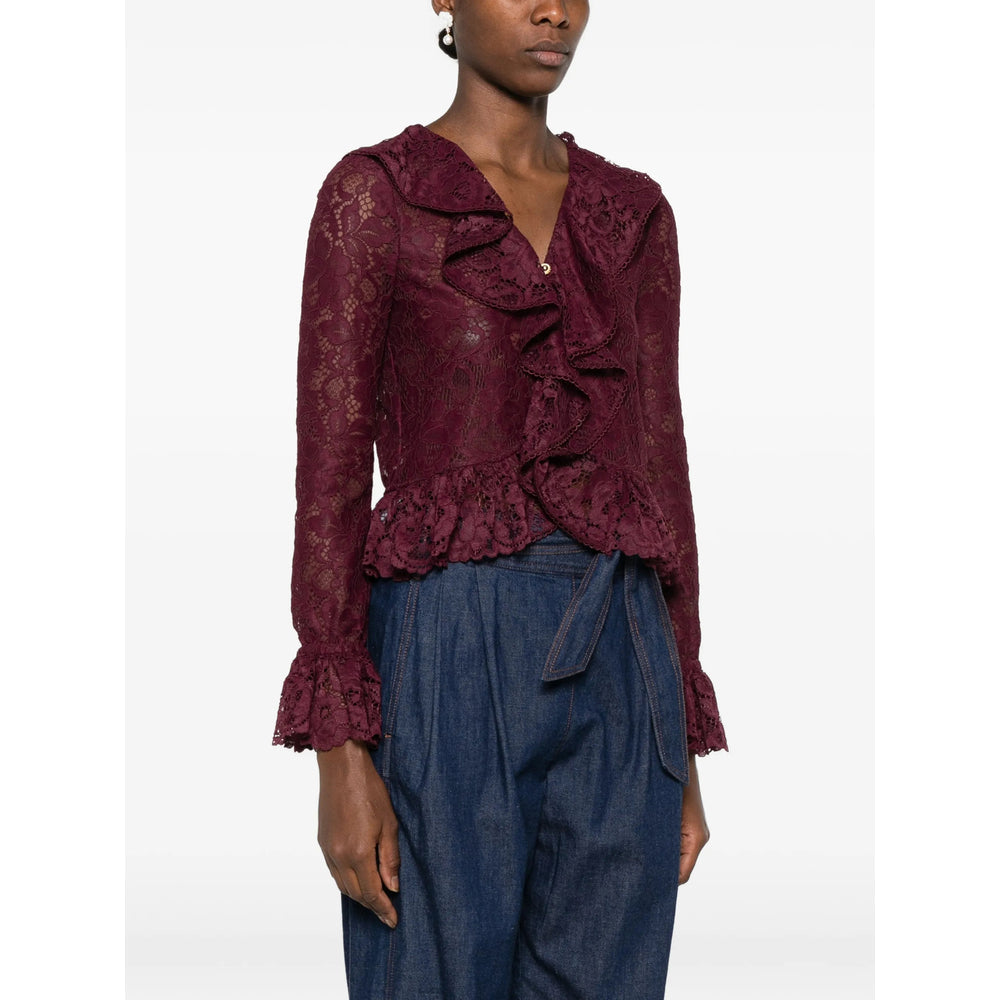 Self-Portrait Red Tops - Blouses Women
