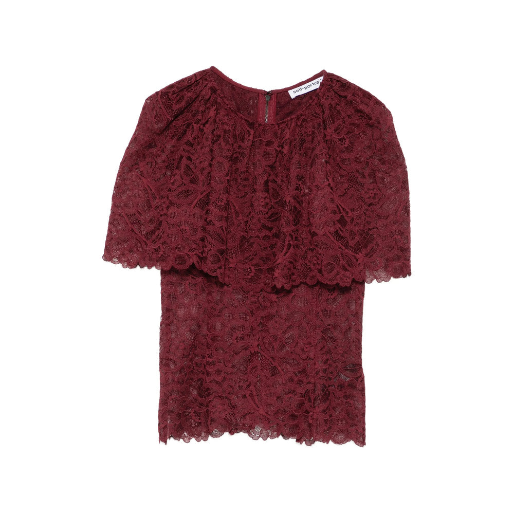 Self-Portrait Red Tops - Blouses Women