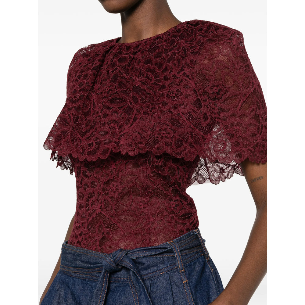 Self-Portrait Red Tops - Blouses Women